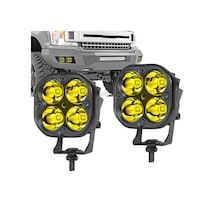 Off Road Ve Arazi Aracı Amber Sarı Renk Çalışma Ve Sis Lambası 2