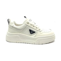 Lufian 122230018 Jennıfer Sneaker Unisex Deri Spor Ayakkabı Beyaz