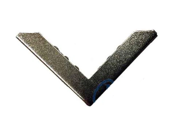 Kitap, Kapak, Menü, Albüm Köşesi, Büyük - 23x40mm, Nikel, 10 Adet 1