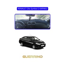 Renault Clio Symbol 2 Kapaklıtorpido Koruma Halısı Mavi Kenar