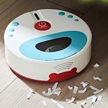 Sesli Ve Işıklı Pilli Robot Süpürge, Gerçek Süpürme Özelliği İle Eğlenceli Oyuncak