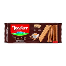 3 Adet Loacker Thins Espresso Gofret 150 G