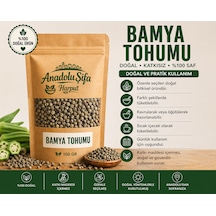 Anadolu Şifa Harput Bamya Tohumu 100 Gr Doğal Ve Katkısız Bamya Tohumu