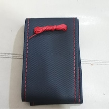 A Kalite Dikmeli Direksyon Kılıfı Kırmızı Dikişli Noktalı