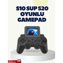 Hdmı Destekli S10 Gamepad 520 Oyunlu Tv Ye Bağlanabilir Atari 2025 Model -