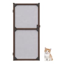 Menteşeli Kapı Kedi Sinekliği En:0-90 X Boy:0-210 Cm Demir, Ahşap,pimapen Alüminyum İle Uyumlu Çok Renkli