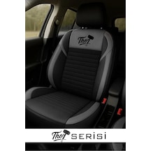 Volkswagen Jetta 1.4 Tsi Bmt 150 Comfortline Dsg 2017 Uyumlu Thor Serisi Tay Tüyü Füme Oto Kılıfı Tam Set