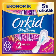 Orkid Platinum Hijyenik Ped Uzun 12'li