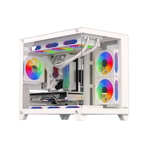 James Donkey Stark S700 650w Beyaz Gamıng Kasa