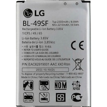 LG Uyumlu G4 Beat Pil Batarya G4c Bl-49sf 2300 Mah