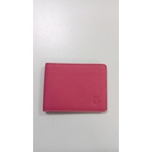 Massarelli Hakiki Deri Kadın Cüzdan Kartlık Ve Para Bölmeli Pembe Mcz8078 Pembe
