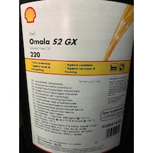 Shell Omala Endüstriyel S2 GX 220 Şanzıman Dişli Yağı 20 L