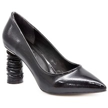 Gedikpaşalı Prk 22K K019 Siyah Rugan Bayan Ayakkabı Bayan Klasik