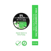 Black & Red Sea Salt Paste Saç Şekillendirici Mat Wax Medium 120 ML