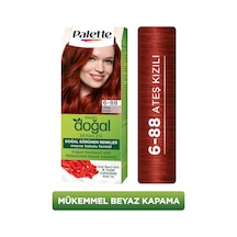 Palette Kalıcı Doğal Renkler  6-88 Ateş Kızılı Goji Berry Özü Saç Boyası