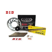 Dıd Zincir Dişli Seti Husqvarna Fc / Fe 450 Cc 2016-2019 / Zincir : Dıd-520vx3 Gold -118 / Dişli: Sunstar 13t-50t