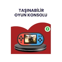 520 Oyunlu El Oyun Konsolu Tv Bağlantılı Hd Lcd Ekranlı Mh-hs9837-7862 Çok Renkli