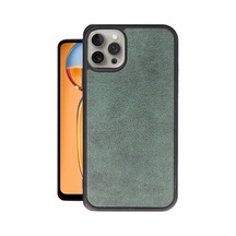 Apple İphone 14 Pro Kılıf Aras Deri Kapak - Koyu Yeşil 0.2M-Çok Renkli