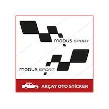 Renault Modus Sport Sticker (Takım Set) Modus Sticker Oto Sticker