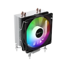 Lexroo Glace Tc4 Argb Siyah 1x120mm Lga1851/am5 İşlemci Hava Soğutucu Standart