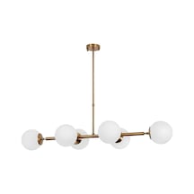 Eskitme Kaplama Modern Avize E14 Metal Cam 80x22cm Çok Renkli