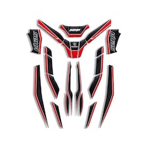 Motosıklet Kaplama Kanuni Seha Uyumlu Tank Pad Full Set 05