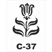 C-37  Artebella Stencil 15x20 Cm