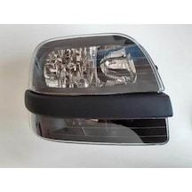 2001-2005 Fiat Doblo Far Lambası Sağ Elektrikli-motorsuz-siyah 8fişli Siyah Bandlı H1-h7 Ayfar Adet Oem No:712405451120