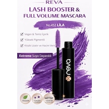 Lash Booster & Full Volume Color Maskara Lila-tam Hacim & Uzatan Renkli Maskara Lila 452 Çok Renkli