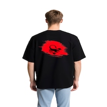 Akrep Oversize Unisex T-shirt Siyah