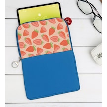 Bk Gift Çilek Tasarımlı Taşınabilir Koruyucu Tablet Kılıfı & Orga (531953032)