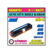 Hp Mfp M375Nw Uyumlu Toner Mavi (Ce903A)