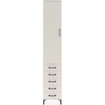 Hyperion Dolap 2 Raflı 5 Çekmeceli Tek Askılı 44x44x243 Aytaş... Aytaşı
