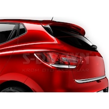 S-Dizayn  Renault Clio 4 Hb Krom Stop Alt Çıtası 4 Prç 2012 Üzeri