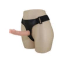 Morgece 19 Cm Belden Bağlamalı Testissiz Realistik Strapon Penis -