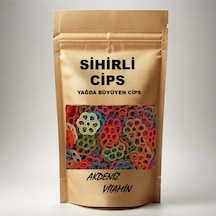 Akdeniz Vitamin Sihirli Cips Renkli Büyüyen Cips Suriye Cipsi 200 G