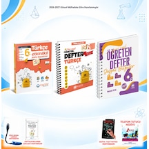 Çanta Yayınları 2026-2027 6. Sınıf Tüm Dersler 3 Kitap Türkçe Soru/türkçe-sos Defter Set