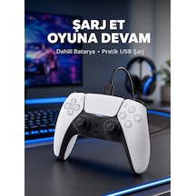 Kablosuz Oyun Kolu Ps5 Uyumlu Ergonomik Tasarım Ve Hassas Kontrol Yeni Nesil - Lisinya