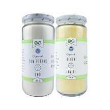 OG natural Organik Tam Pirinç Unu Ve Organik Bebek İrmiği Seti 1 G