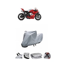 Ducati Panigale V4 Su Geçirmez Gri Motosiklet Brandası