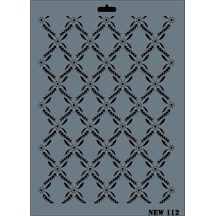 Mey İthalat Rich New Seri N-112 Stencil 35x25 Cm Diğer
