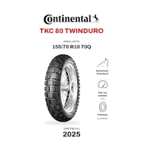 Continental Tkc 80 Twinduro 150/70 R18 70q Arka Motosiklet Lastiği