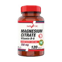 Nevfix Magnesium Citrate 250 Mg Vitamin B6 10 Mg 120 Tablet