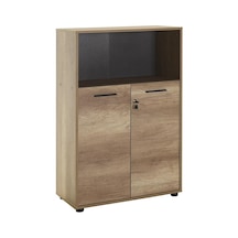 Adoremobilya Newyork 3 Katlı Kilitli 2 Kapaklı Kitaplık - Tori Adoremobilya Newyork 3 Katlı Kilitli 2 Kapaklı Kitaplık - Tori