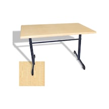 Halley Mutfak Masası 80x120 Esb Werzalit, Wermodin Ve Allzalit Tabla - Akçaağaç Çok Renkli
