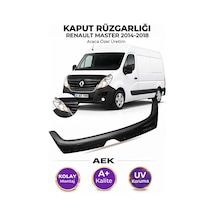 Renault Master 2014-2018 Araca Özel Üretim "4mm" Kaput Rüzgarlığı