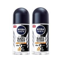 Nivea Men Invisible Black&White Güçlü Etki Erkek Roll-On Deodorant 2 x 50 ML