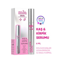 Mia Klinika Su Bazlı Güçlendirici Keratin ve Biotin İçeren Besleyici Kaş Ve Kirpik Serumu 6 ML