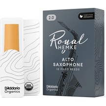 D'addario Rhkp10asx200 Frederick Hemke Alto Saksafon Kamışı No: 2.0 Profesyonel - 10'lu Paket Kısa Vamp, Fransız Kesim Ve Koyu/zengin Tını