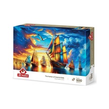 Renkli Yelken Limanı 500 Parça Puzzle